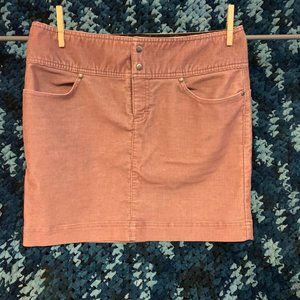 M/L Rose Corduroy Skirt
